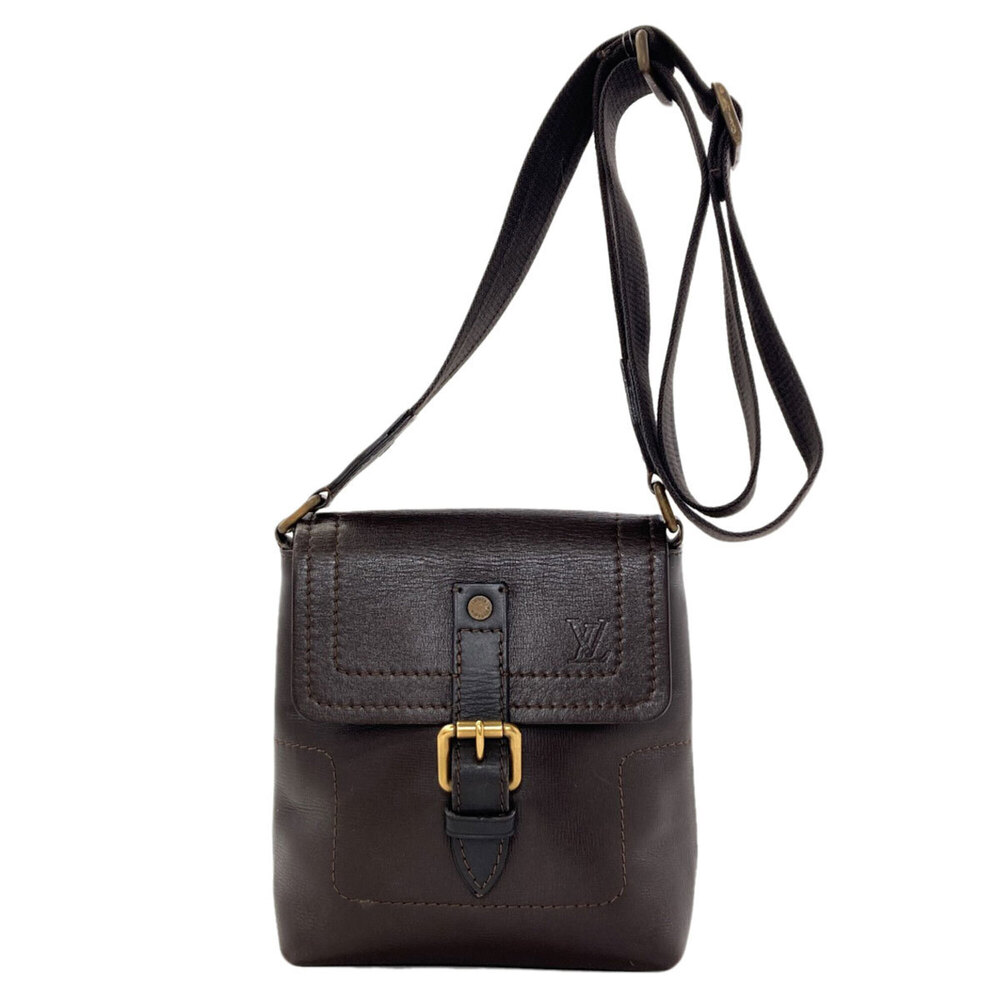 Louis Vuitton M92995 Utah Series Yuma Shoulder Bag, Leather, Men's LOUIS VUITTON